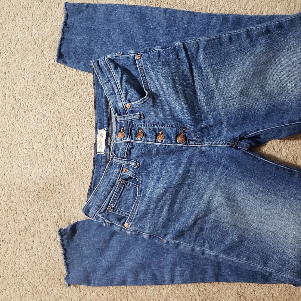 Madewell Mid Rise Skinny Jeans